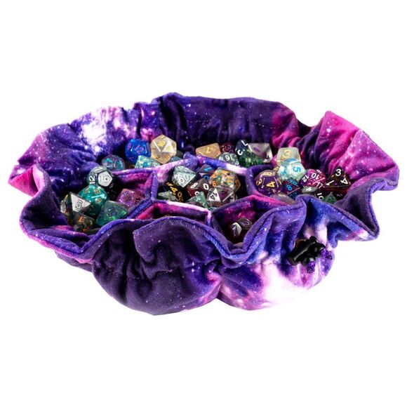 Velvet Dice Bag with Pockets: Nebula - Picture 1 of 1